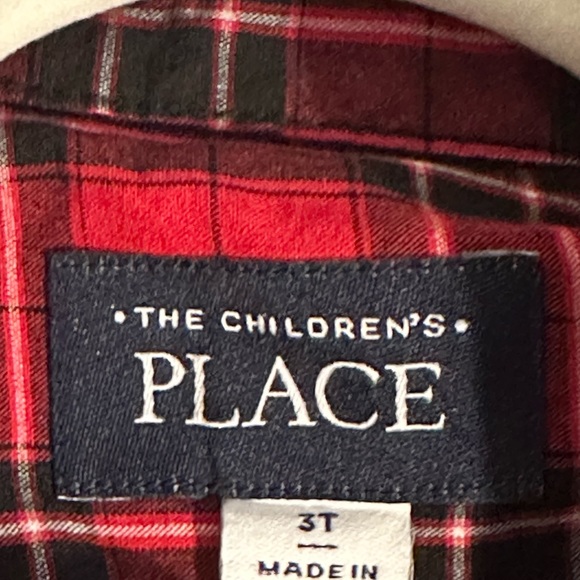 Christmas Boy Shirt 3T - CHILDRENS PLACE - Picture 3 of 3
